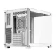 Darkflash C285MP Computer Case, Tempered Glass, White