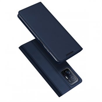 Xiaomi 11T / 11T Pro DUX DUCIS Skin Pro Series Leather Case Cover, Blue | Telefona Vāciņš Maciņš Apvalks Grāmatiņa