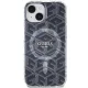 Guess iPhone 15 / 14 / 13 чехол IML GCube MagSafe, черный