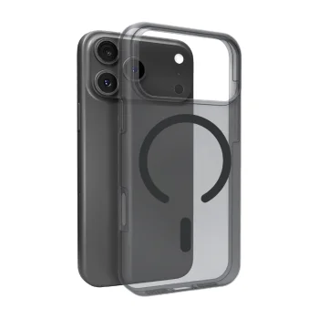 Puro iPhone 17 Pro Max vāciņš Daylight MagSafe, caurspīdīgi melns