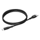 Кабель USB - Apple 8-pin Maclean MCE845B, 2.4A, 1м, черный