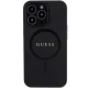 Guess GUHMP13LPSAHMCK case for iPhone 13 Pro / 13 - black Saffiano MagSafe