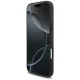 Mercedes iPhone 17 Pro Max vāciņš AMG Leather Debossed Lines, melns