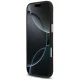 Guess Glitter Triangle Logo MagSafe vāciņš iPhone 17 Air - melns