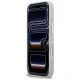 Karl Lagerfeld Croco KL Script Logo MagSafe Phone Case Cover iPhone 17 Pro Max - silver