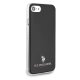 Apple iPhone 8 / 7 / SE (2020) (2022) 4.7\" US Polo Shiny Case Cover (USHCI8TPUBK), Black | Чехол Кейс...