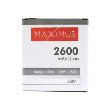 Maxximus akumulators Samsung G530 Grand Prime, 2600mAh