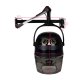 Gabbiano 1600A Wall-Mounted Hair Dryer, Black