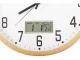 Sienas pulkstenis liels kluss 30cm apaļš rādītājs datums temperatūra sekundes | Wall clock large silent round...