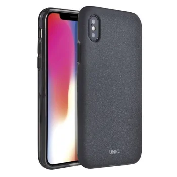 Uniq iPhone X / Xs vāciņš Lithos, melns