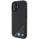 BMW M Perforated Tricolor Line MagSafe Case for iPhone 16 - black