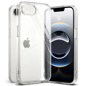 Ringke Fusion vāciņš priekš iPhone 16e / 17e, caurspīdīgs