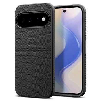Google Pixel 11 Spigen Liquid Air TPU Case Cover, Black | Telefona Vāks Maks Apvalks Bampers