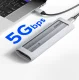Внешний корпус Orico AXM2F-V1 M.2 SATA NGFF USB-C, серый