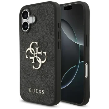 Guess 4G Big Logo vāciņš iPhone 17 - melns