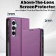 Samsung Galaxy A55 ( SM-A556B/DS ) LC.IMEEKE PU Leather Wallet Protective Book Case Cover, Purple | Telefona Vāciņš...