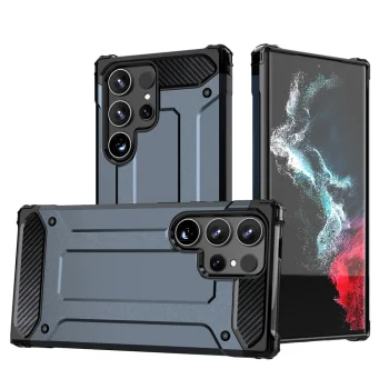 Hybrid Armor vāciņš Samsung Galaxy S25 Edge, zils