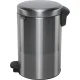 Мусорное ведро с педалью Brabantia NewIcon 12 л, матовая сталь