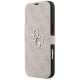 Чехол-книжка Guess Book 4G Metal Logo для iPhone 18 Pro Max / 17 Pro Max, розовый