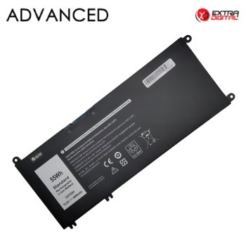 Extra Digital Notebook Battery for DELL 33YDH, 55Wh
