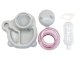 2-in-1 Gravity Pet Feeder and Water Dispenser for Dogs and Cats