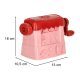 Toy pasta machine for children, pink