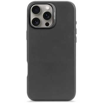 Decoded Leather Case with MagSafe for iPhone 16 Pro Max Black