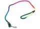 Stylish durable dog leash, 120 cm x 1.2 cm, multicolour
