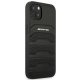 AMG AMHCP14SGSEBK iPhone 14 6.1 "черный / черный жесткий чехол кожаный...
