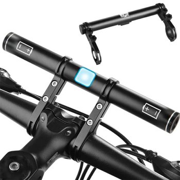 Gotel L9H Bicycle Handlebar Extender with Powerbank, Black