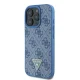 Guess iPhone 16 Pro Max Case Crossbody 4G Metal Logo, Blue