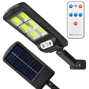 Солнечный светильник 96 LED с датчиком движения и освещенности