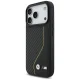 BMW iPhone 17 Pro vāciņš M Carbon Line & Logo MagSafe, melns/dzeltens