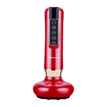 Anticellulite Massager Humanas DermaSmooth with Vacuum Cupping, Red