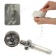 Water Saving Shower Head with Filter and Hose, Silver