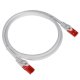 Maclean MCTV-301 W UTP Cat6 tīkla kabelis, 1m, Balts