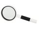 Klasiskā lupa ar 6x palielinājumu, 65 mm, melnbalta