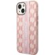 Чехол Karl Lagerfeld Mono Vertical Stripe для iPhone 14 Plus, розовый