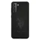 Samsung Galaxy S21+ Plus (SM-G996B) US Polo Silicone On Tone Case Cover (USHCS21MSLHRTBK), Black | Чехол Кейс...