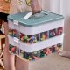 Kaste, konteiners LEGO blokiem, 2 līmeņi | LEGO Blocks Container Box