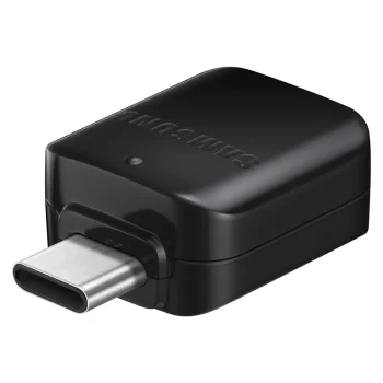 Samsung EE-UN930 USB-C uz USB-A OTG pāreja, melna (Bulk)