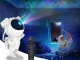 Zvaigžņu projektors Astronauts, LED nakts lampiņa ar tālvadības pulti