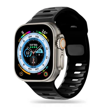 Tech-Protect IconBand Line Strap for Apple Watch (42/44/45/49 mm) - Black