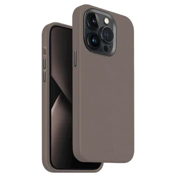 Uniq iPhone 15 Pro Max vāciņš Lyden Magclick Charging, pelēks