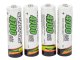AA (R6) / AAA (R3) / Ni-Mh Ni-Cd Pirkstiņu Akumulatoru Lādētājs + 4x AA Baterijas 4700 mAh | Battery Charger