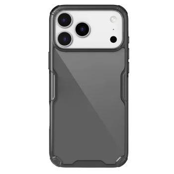 Чехол Nillkin для iPhone 17 Pro Max Nature TPU Pro, прозрачный черный