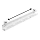 Maclean MC-333 zemgalda kabeļu organizators, 5kg, Balts