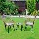 Garden Select ITALIA dārza mēbeļu komplekts, 2 krēsli un galds