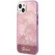 Чехол Guess Jungle Collection для iPhone 14 Plus, розовый