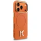 Karl Lagerfeld IML K Head Logo чехол с MagSafe для iPhone 17 Pro Max - оранжевый